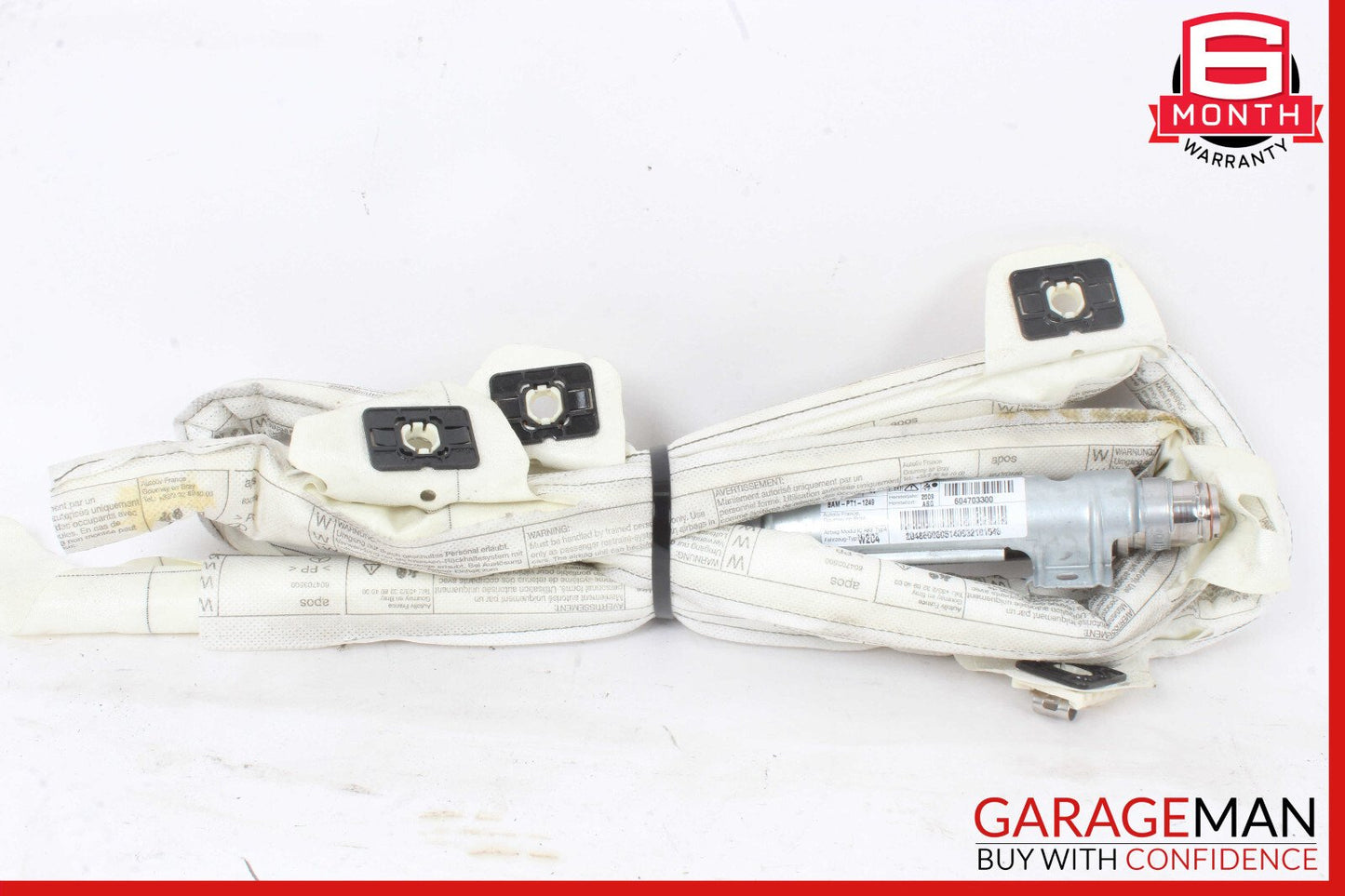 08-14 Mercedes W204 C250 C300 Sedan Right Side Roof Curtain Airbag Air Bag OEM