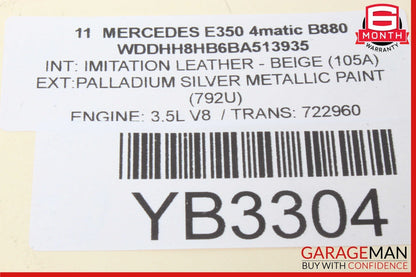 12-14 Mercedes W212 E350 GLK350 Sirius Satellite Radio Receiver 2128706489 OEM