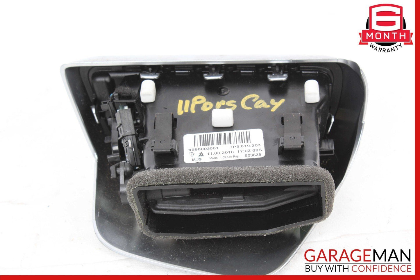 11-17 Porsche Cayenne S 958 Center Rear Left AC A/C Air Vent Trim Cover Grille