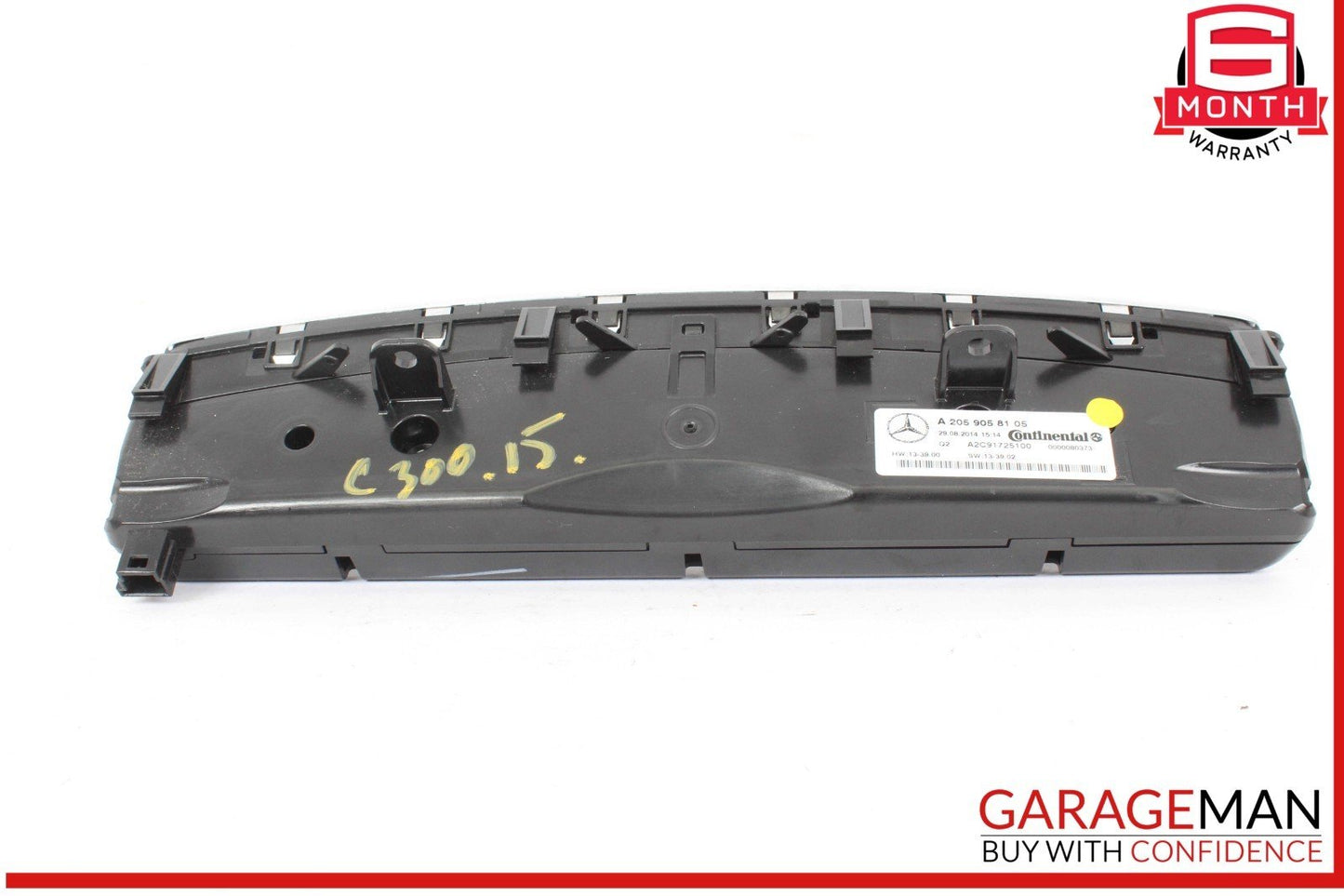 15-20 Mercedes W205 C300 C350e C400 A/C AC Heater Climate Control Switch OEM