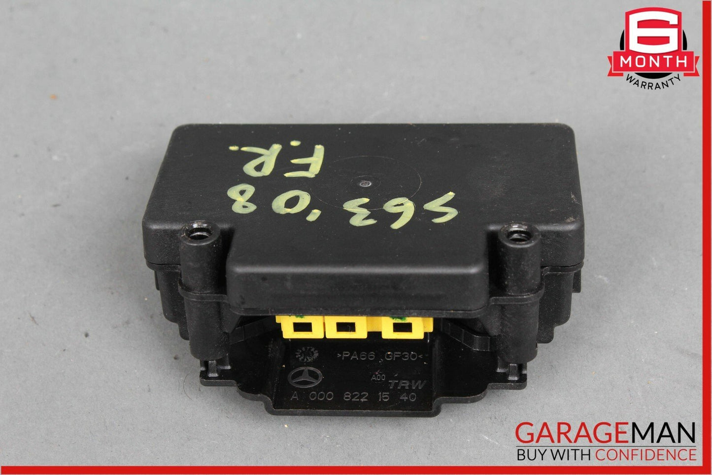 07-13 Mercedes W221 S450 S63 AMG Front Right Passenger Seat Occupancy Sensor OEM