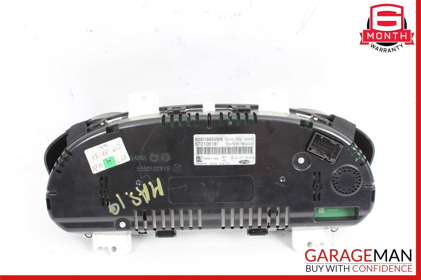 19-21 Maserati Ghibli Speedometer Odometer Instrument Cluster Gauge Assembly OEM