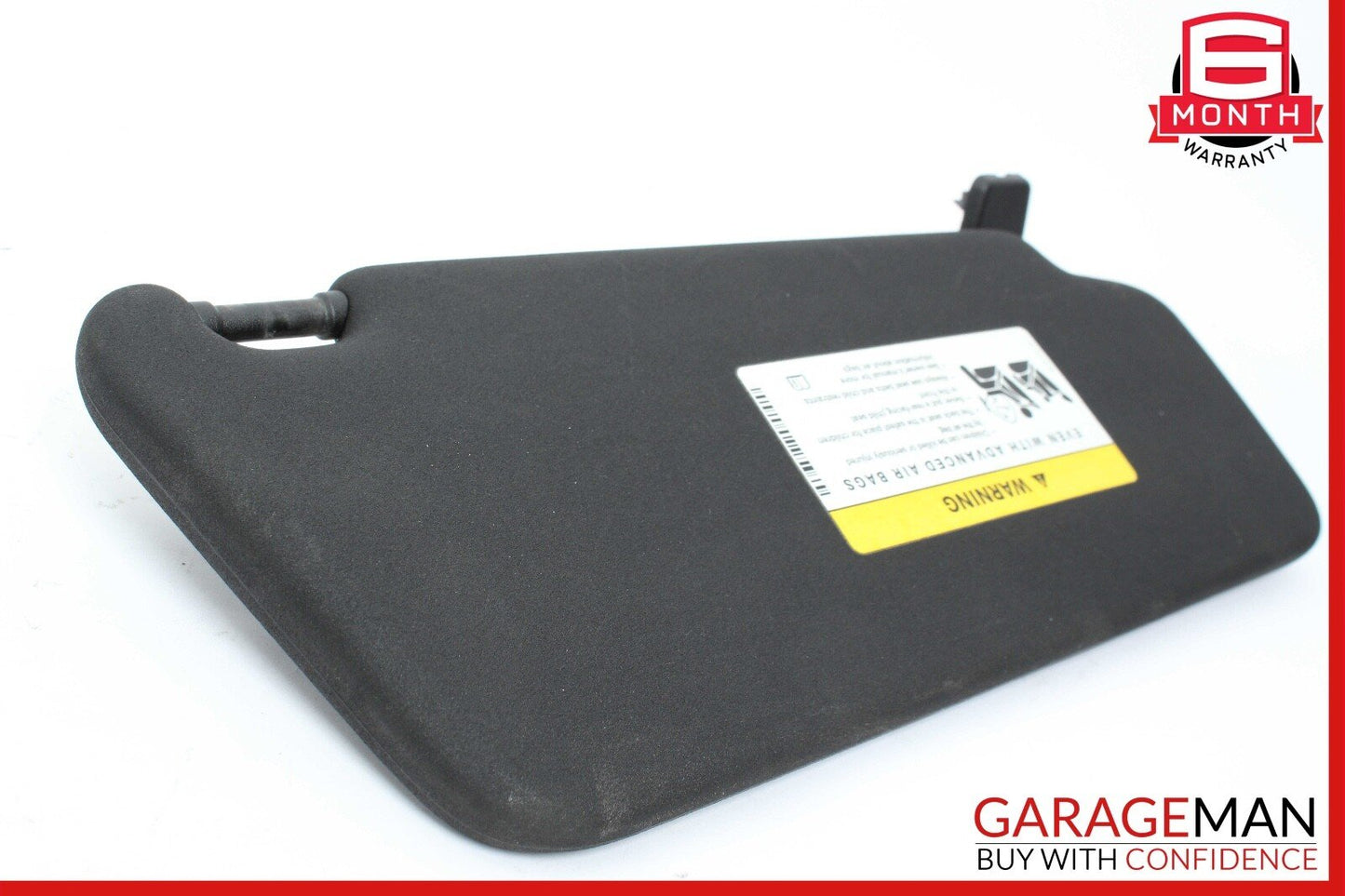 08-14 Mercedes W204 C350 Front Left Passenger Sun Visor Sunvisor Shade Black