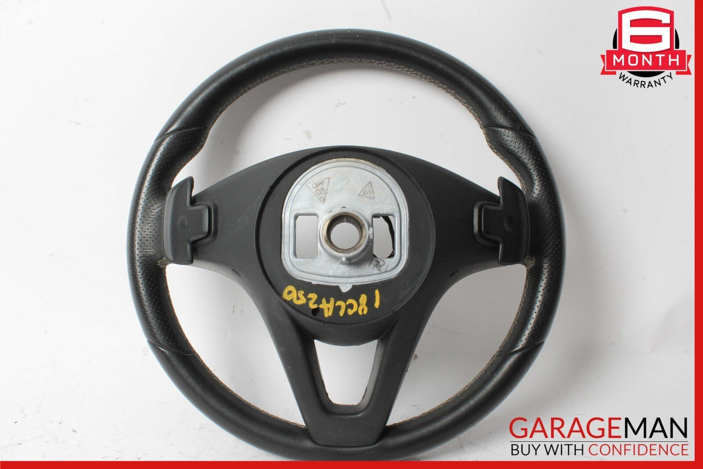 14-20 Mercedes W117 CLA250 GLA250 Steering Wheel w/ Paddle Shifters Black OEM