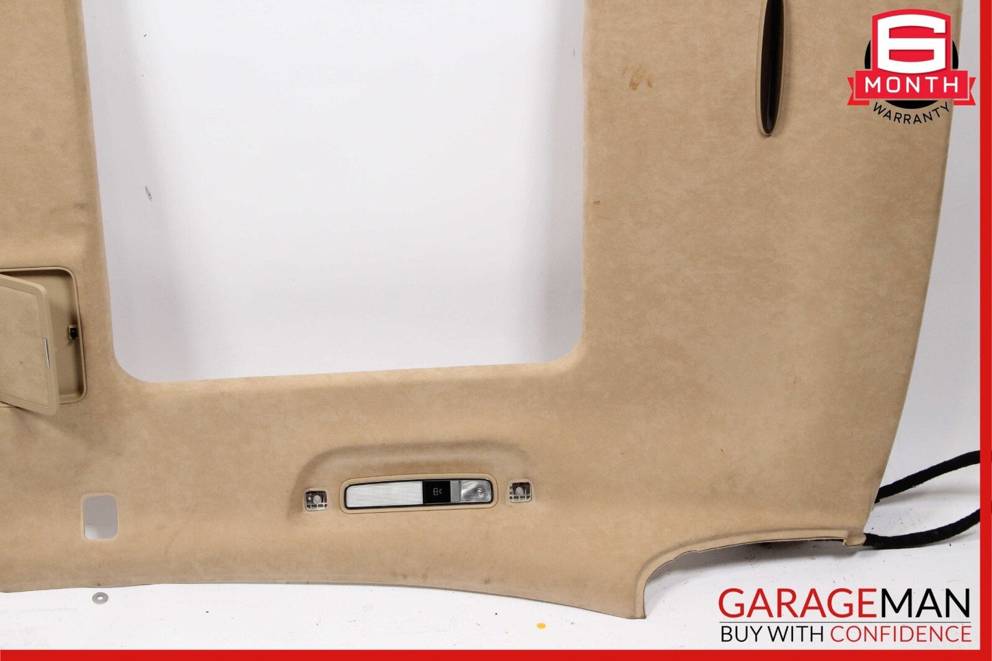 07-09 Mercedes W221 S450 S550 Panoramic Interior Roof Ceiling Headliner Beige