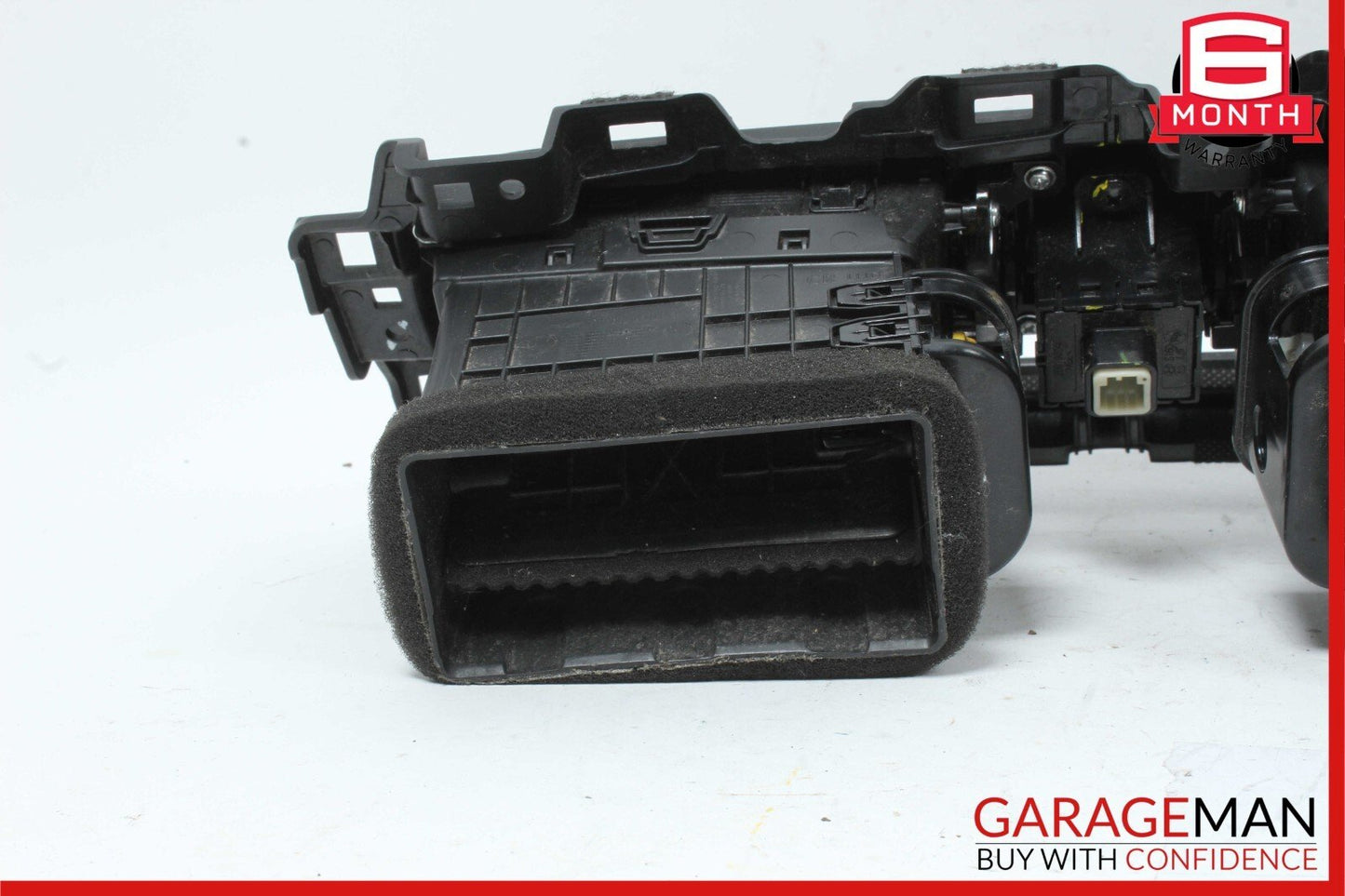 19-21 Genesis G70 Front Center Dash Dual A/C Air Vent Trim Panel Black OEM