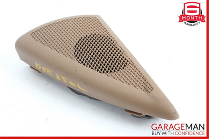 03-09 Mercedes W211 E350 E500 E63 Front Left Side Tweeter Speaker Cover Brown