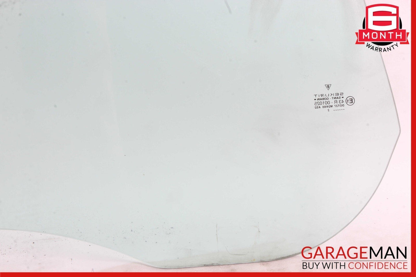 97-04 Porsche Boxster 986 Front Right Side Door Window Auto Glass Clear OEM
