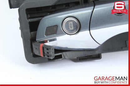 07-13 Mercedes W221 S500 S65 AMG Front Left Side Exterior Door Handle Gray OEM