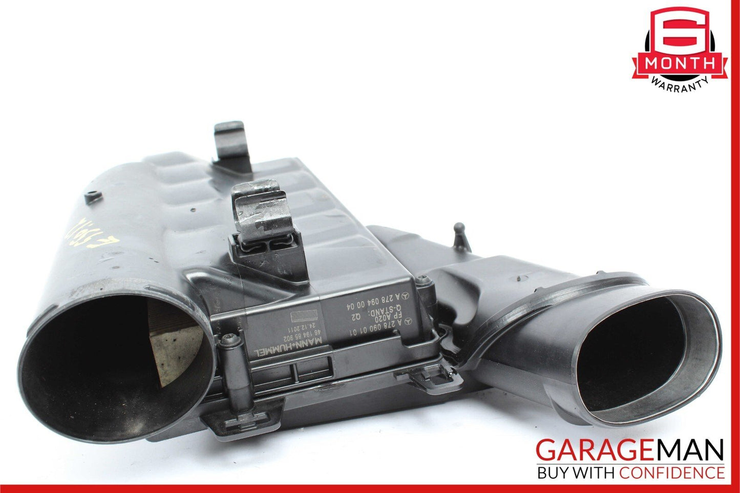 10-16 Mercedes W212 E550 S550 CL550 Left Air Intake Cleaner Box 2780900101 OEM