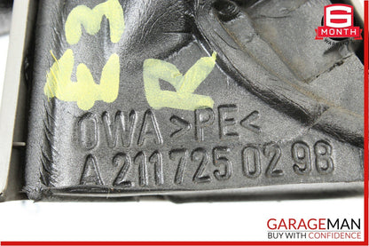 03-09 Mercedes W211 E320 Front Right & Left Side Tweeter Speaker Cover Set Gray