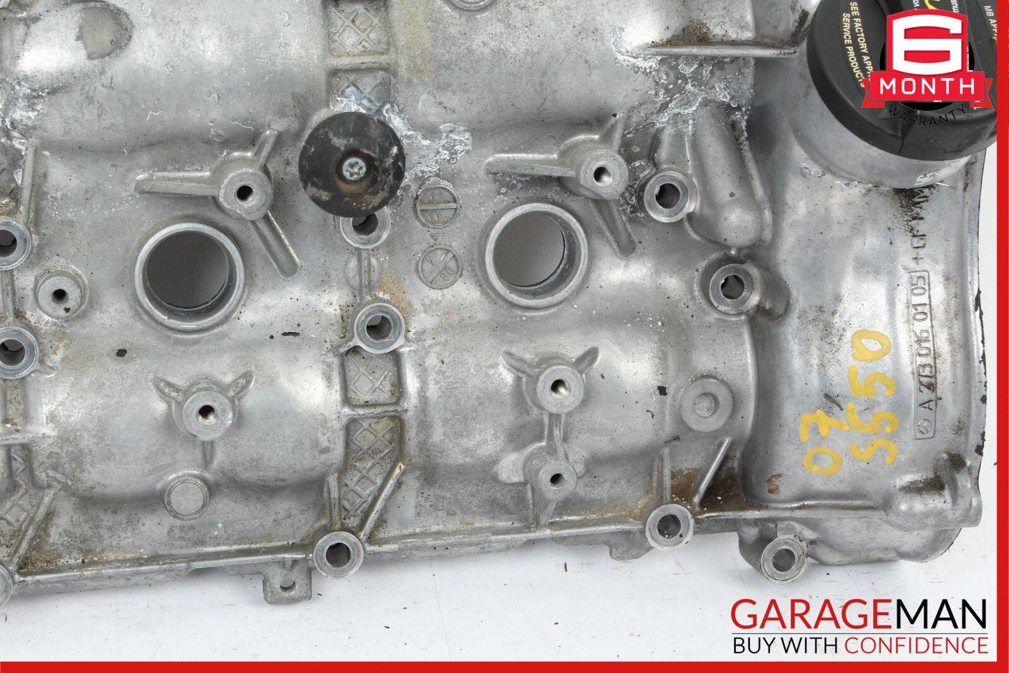 07-12 Mercedes W221 S550 SL550 Right Side Engine Cylinder Head Valve Cover OEM