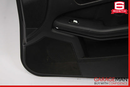 10-13 Mercedes W212 E350 Front Right Interior Door Panel Trim Cover Assy Black