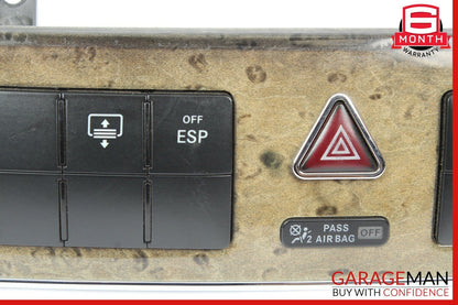 05-07 Mercedes W203 C230 C320 Dash Hazard Door Lock ESP Control Switch OEM