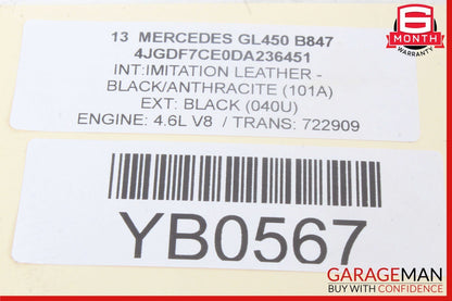 12-20 Mercedes X166 GL450 SLK250 Hand Parking Brake Control Module OEM