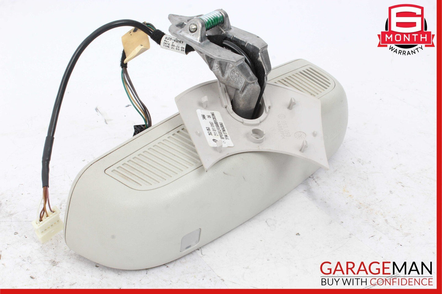 07-09 Mercedes W211 E350 E550 E63 AMG Interior Top Upper Rear View Mirror Grey
