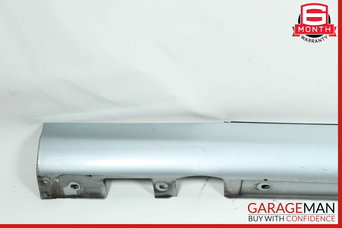 06-09 Mercedes W209 CLK350 CLK550 Right Rocker Molding Side Skirt Silver OEM