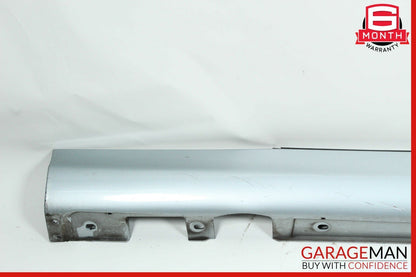 06-09 Mercedes W209 CLK350 CLK550 Right Rocker Molding Side Skirt Silver OEM