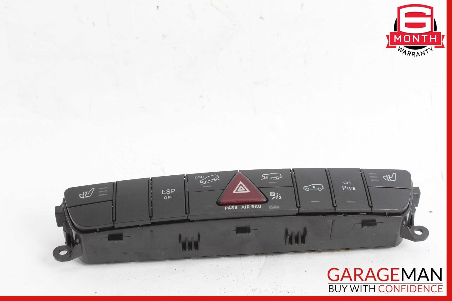 06-12 Mercedes X164 GL450 ML450 Hazard Control Switch Panel 1648709210 OEM