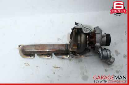 11-18 Mercedes W212 E550 CL550 Left Side Turbocharger Turbo Charger Manifold OEM