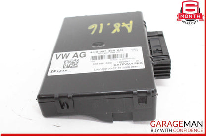 11-18 Audi A8 S8 Gateway Interface Computer Control Module Unit 4H0907468AG OEM