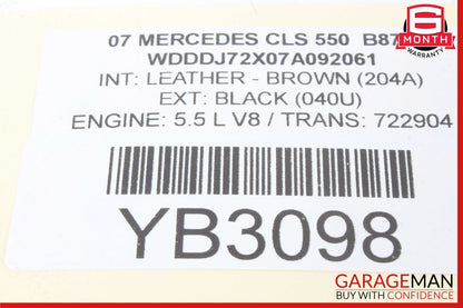 03-09 Mercedes W219 CLS550 GL450 Sirius Satellite Radio Receiver 1698270162 OEM