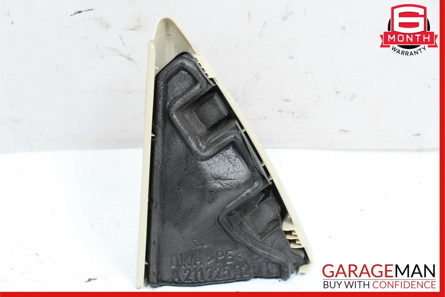 03-09 Mercedes W211 E320 E55 AMG Front Left Side Tweeter Speaker Cover Beige OEM