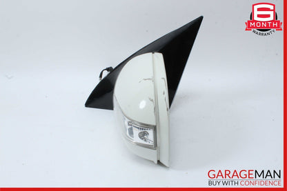 06-10 Mercedes W251 R350 Front Left Side Mirror Door Rear View Calcite White