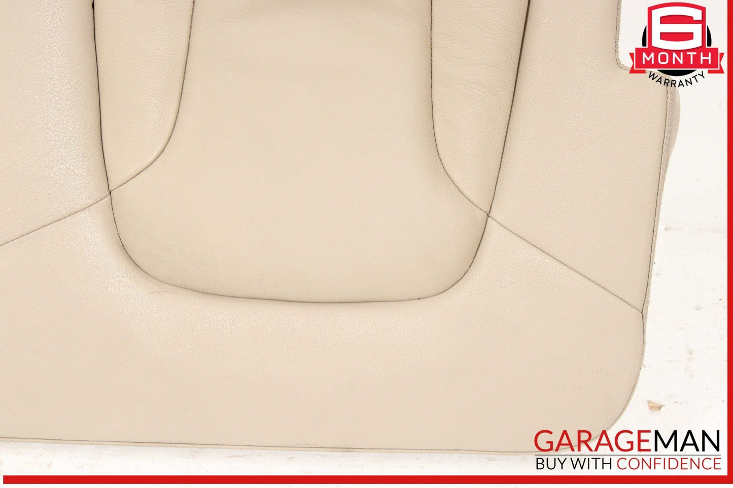 07-15 Audi Q7 Rear 3rd Row Lower Seat Bench Cushion Cover OEM
