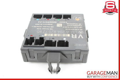 08-14 Mercedes W204 C300 C350 Sedan Front Right Side Door Control Module Unit