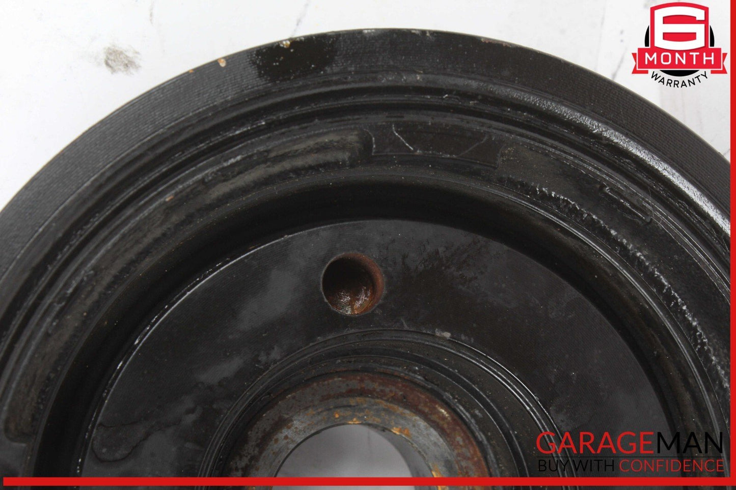 05-12 Mercedes W212 E350 Wagon Engine Motor Crankshaft Pulley Vibration Damper