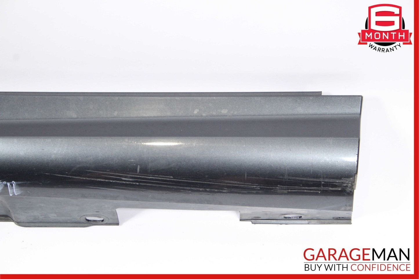 08-14 Mercedes W204 C300 AMG Sport Sedan Left Side Skirt Rocker Moulding Gray