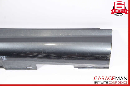 08-14 Mercedes W204 C300 AMG Sport Sedan Left Side Skirt Rocker Moulding Gray