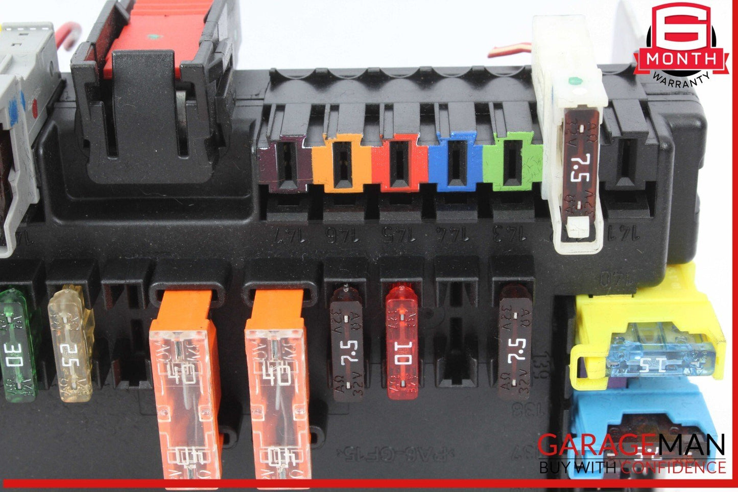 07-09 Mercedes W221 S550 S63 AMG CL550 Rear Trunk Fuse Relay Junction Box OEM