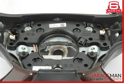 07-10 Mercedes S550 CL550 4 Spoke Steering Wheel w/ Paddle Shifters Black Wood