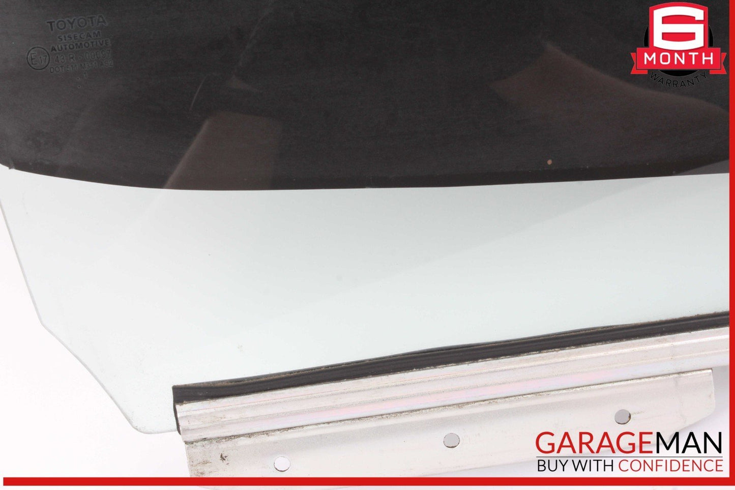 18-22 Toyota C-HR Rear Right Passenger Side Door Window Glass OEM