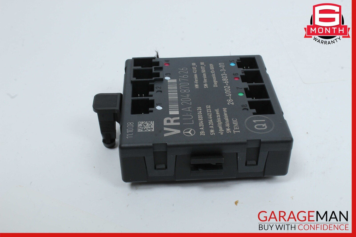 09-15 Mercedes X204 GLK350 4MATIC Front Right Side Door Control Module Unit OEM
