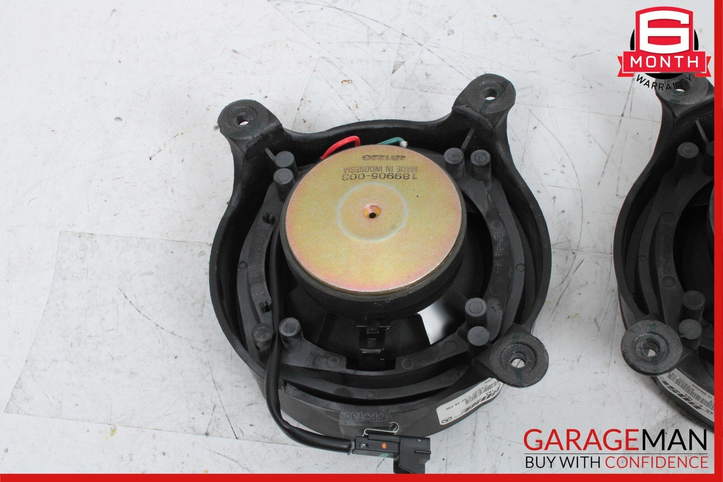 02-05 Mercedes W163 ML320 ML55 AMG Door Sound Audio Speaker Set of 2 Pc