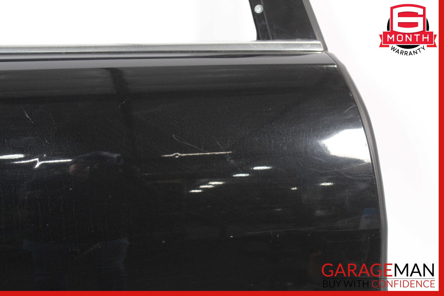 09-15 Jaguar XF Rear Right Door Shell Panel Black OEM