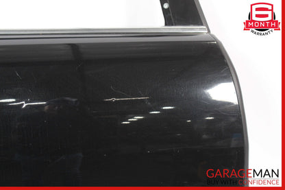 09-15 Jaguar XF Rear Right Door Shell Panel Black OEM
