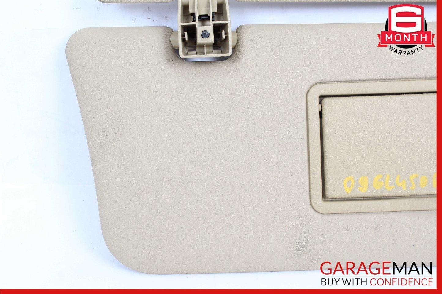 06-12 Mercedes X164 GL450 ML450 Front Right Side Sun Visor Sunvisor Shade OEM