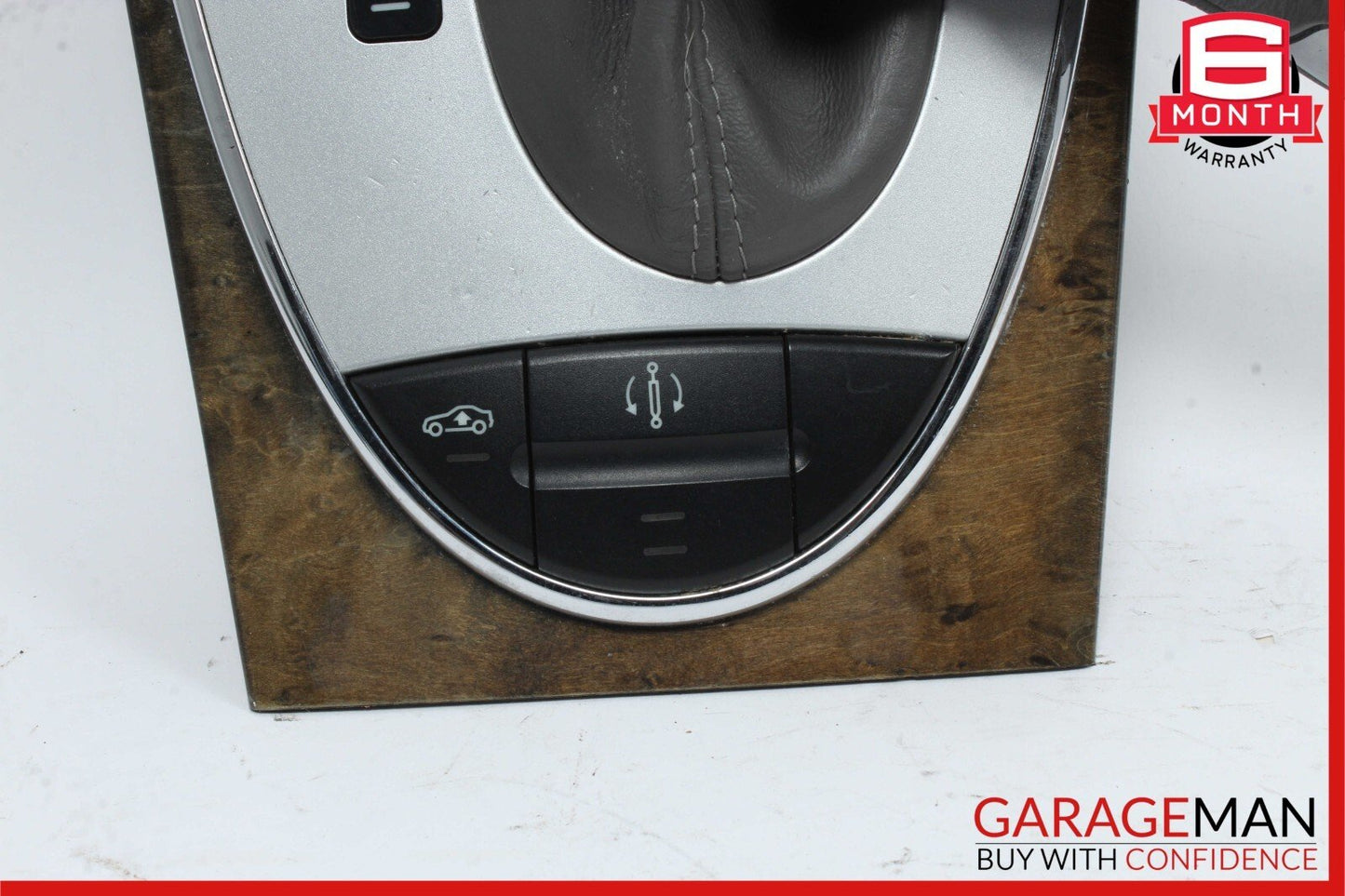 03-06 Mercedes W211 E320 E500 E350 Gear Shift Shifter Bezel Trim Wood Assembly