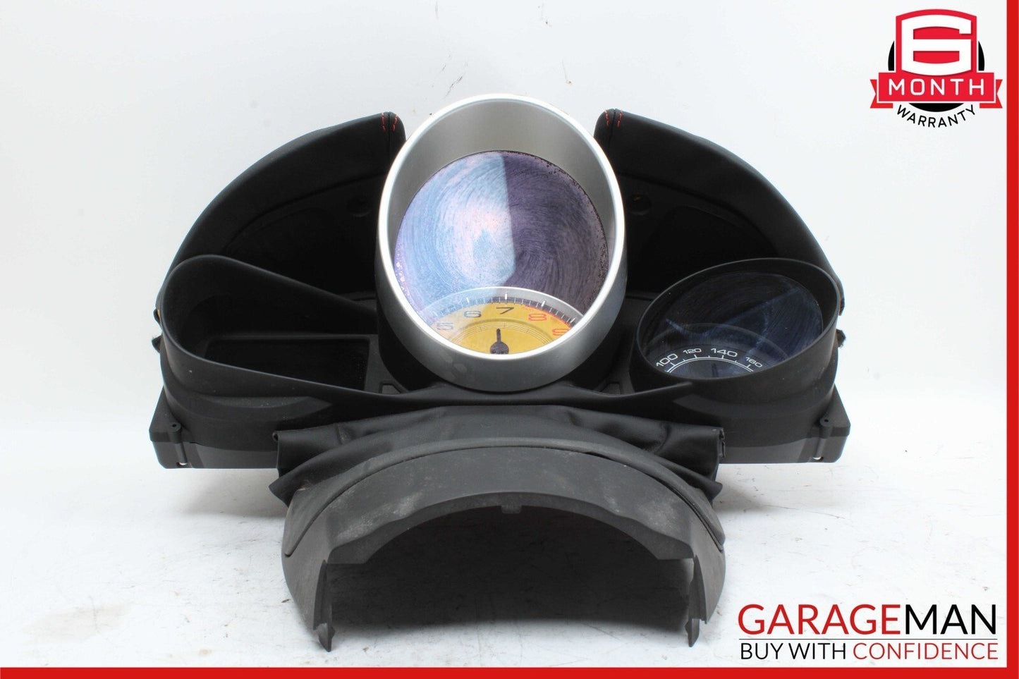 15-18 Ferrari California T Speedometer Head Cluster w/ Trim & Upper Column Cover