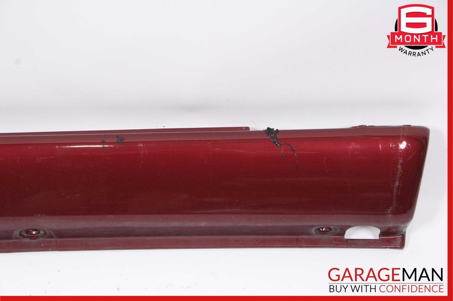 98-05 Mercedes W163 ML350 Base Left Side Rocker Skirt Molding Panel Titanite Red