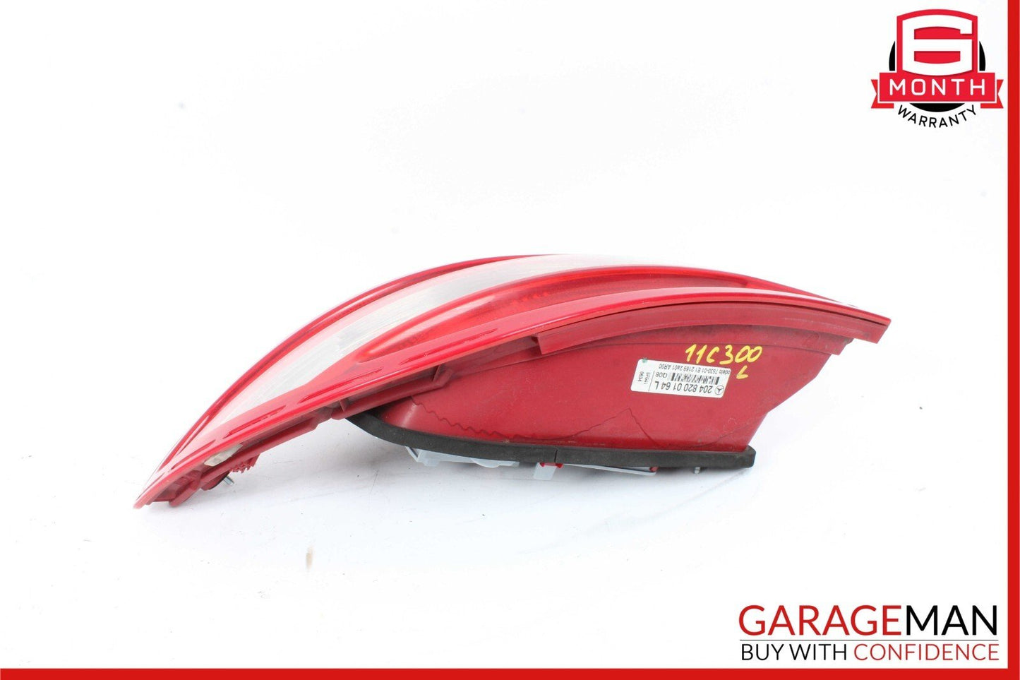08-11 Mercedes W204 C300 4MATIC Rear Left Side Taillight Tail Light Lamp OEM