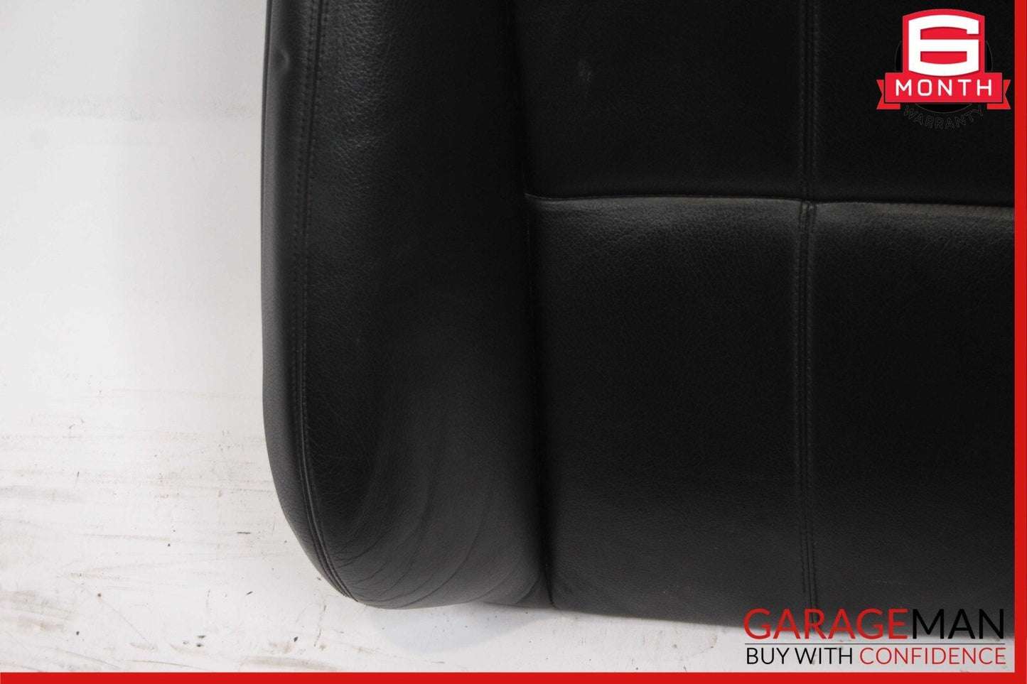 07-09 Mercedes W221 S550 Front Right Passenger Upper Seat Cushion Cover Black
