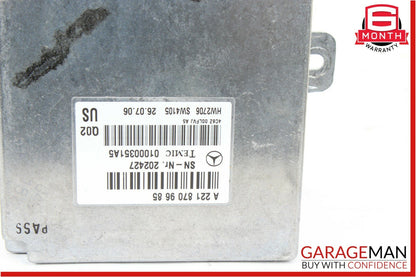 07-14 Mercedes W221 S550 CL550 Voice Language Communication Control Module Unit