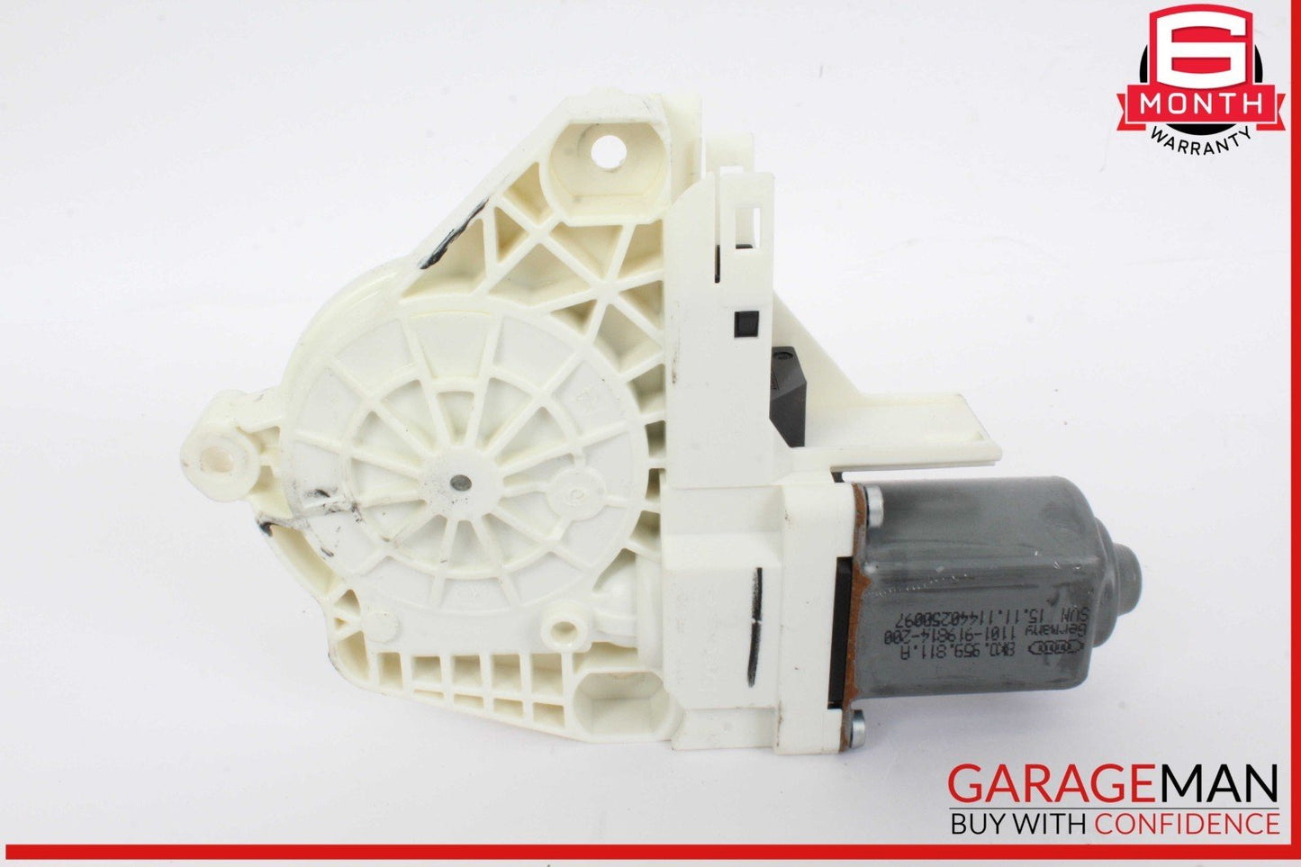 09-12 Audi S4 Rear Left Driver Side Window Regulator Motor 8K0959811A OEM