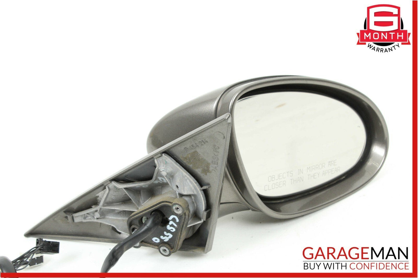 06-08 Mercedes W219 CLS500 CLS550 Front Right Side Mirror Door Rear View Gray