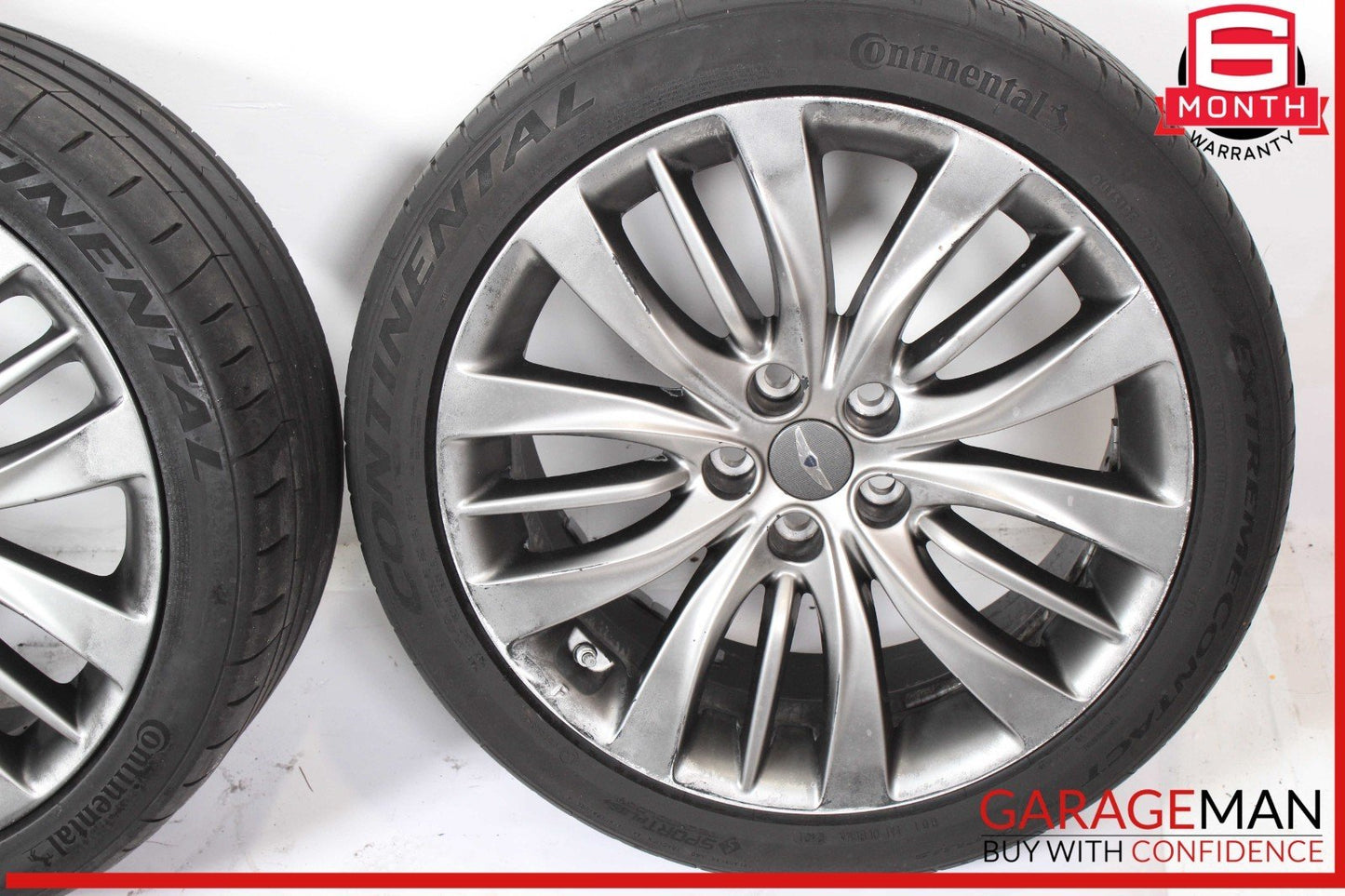15-17 Hyundai Genesis Wheel Tire Rim Set of 4 Pc R19 OEM